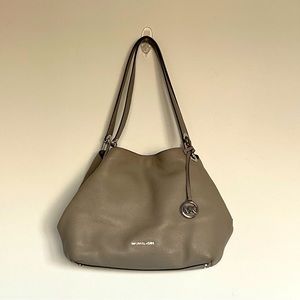 MICHAEL KORS Raven Large Leather Shoulder Bag